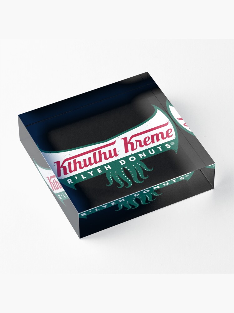 Alternate view of R'lyeh Donuts Acrylic Block