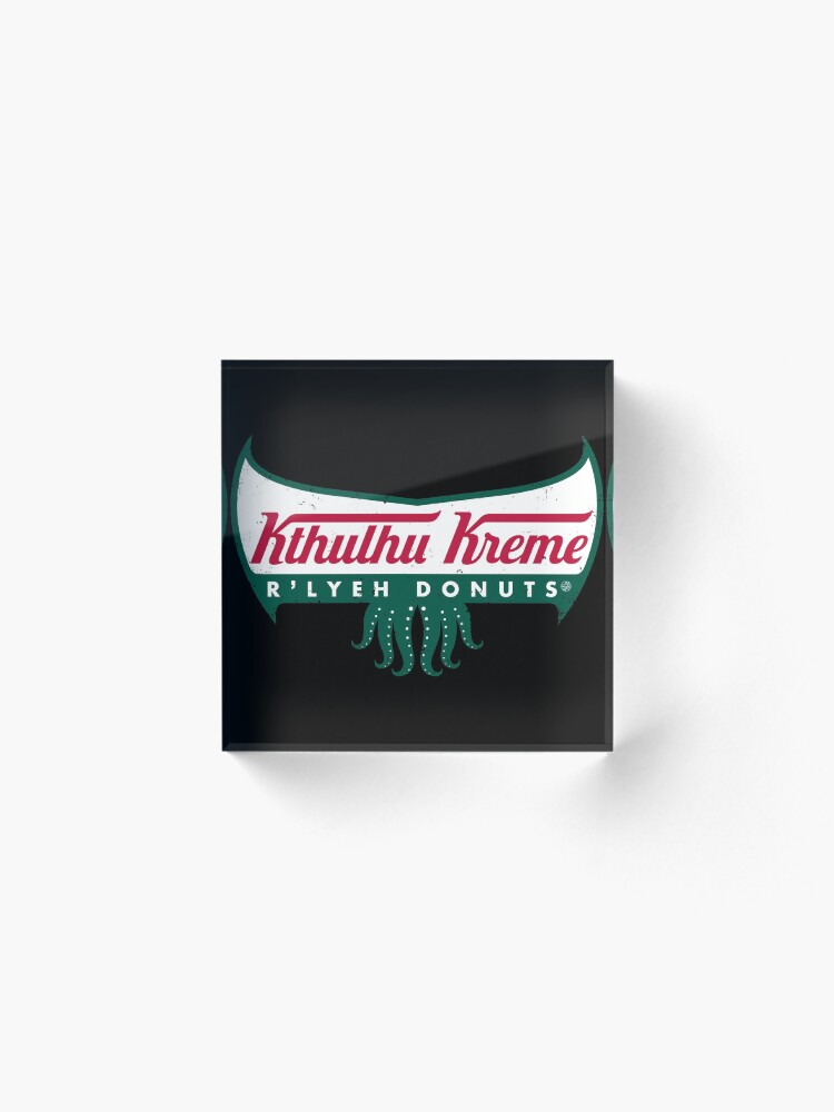 Alternate view of R'lyeh Donuts Acrylic Block