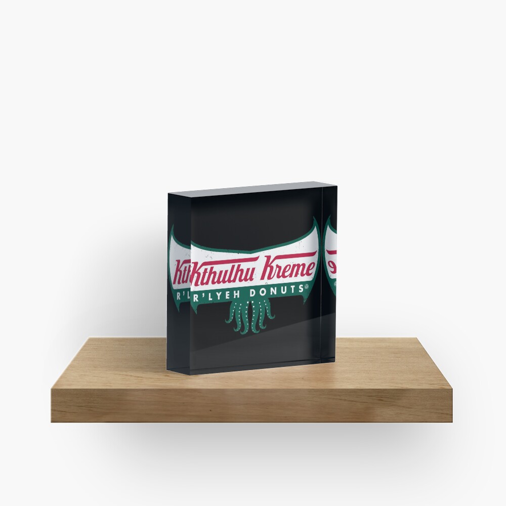 R'lyeh Donuts Acrylic Block