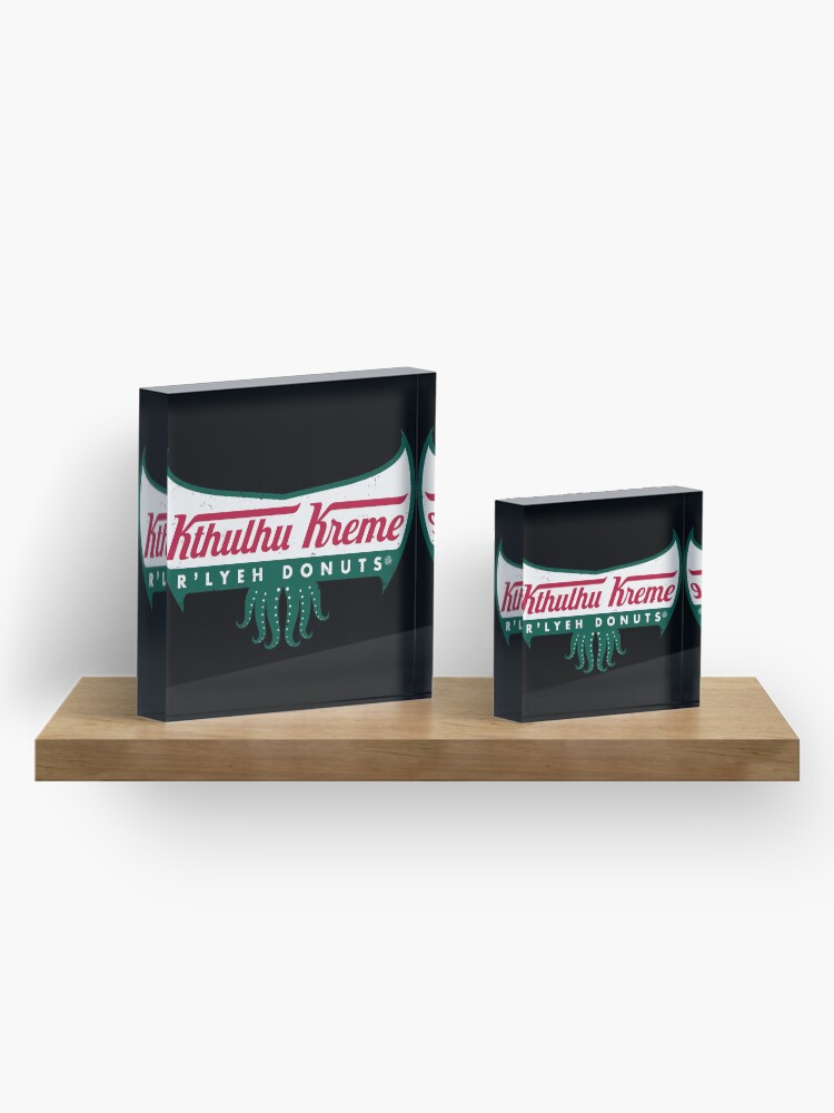 Alternate view of R'lyeh Donuts Acrylic Block