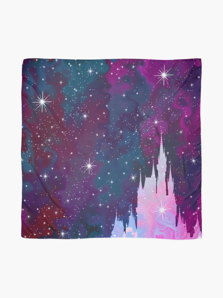 Alternate view of Magic Castle Silhouette Space Scarf