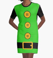 Christmas Elf Costume Shirt | Santa's Elves T Shirt Graphic T-Shirt Dress