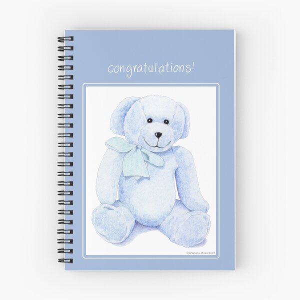 Item preview, Blue Bear Congratulations designed and sold by mrana.