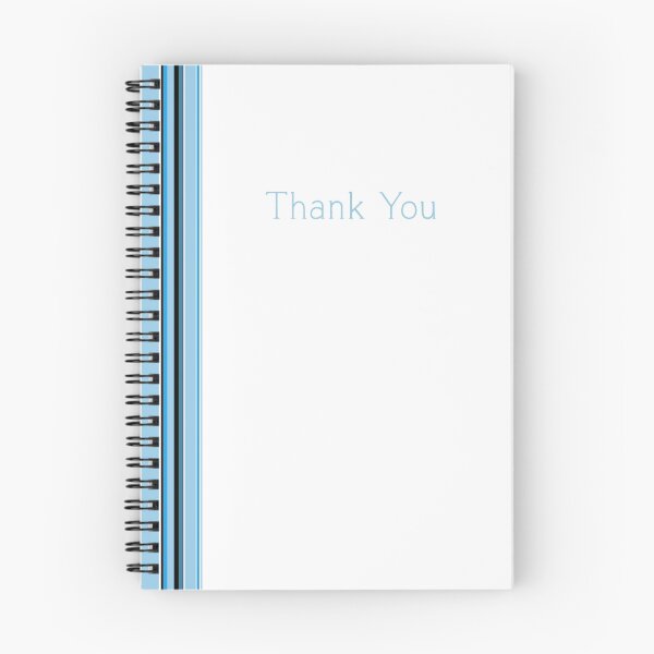 Item preview, Blue Stripe Thank You designed and sold by mrana.