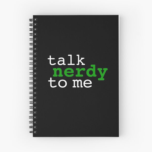 Item preview, TALK NERDY TO ME designed and sold by KeepOnCoding.