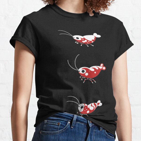 Red and blue shrimp Classic T-Shirt