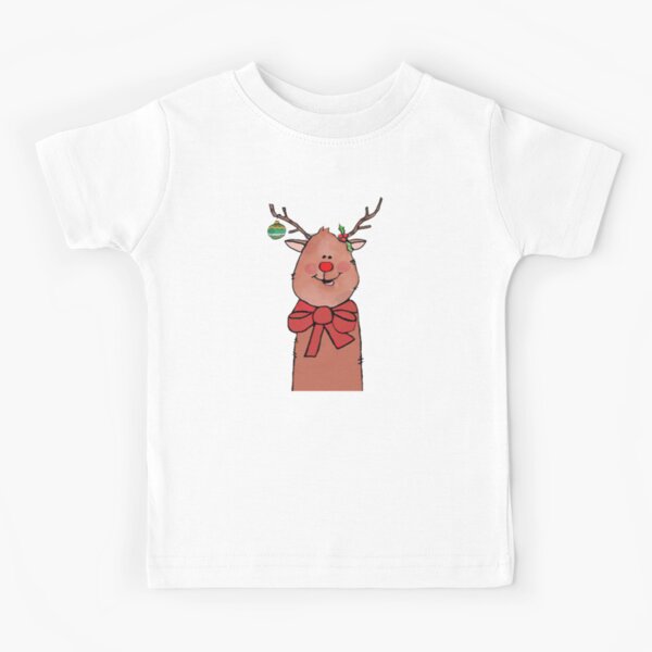 Oh! Deer! Christmas Reindeer Kids T-Shirt