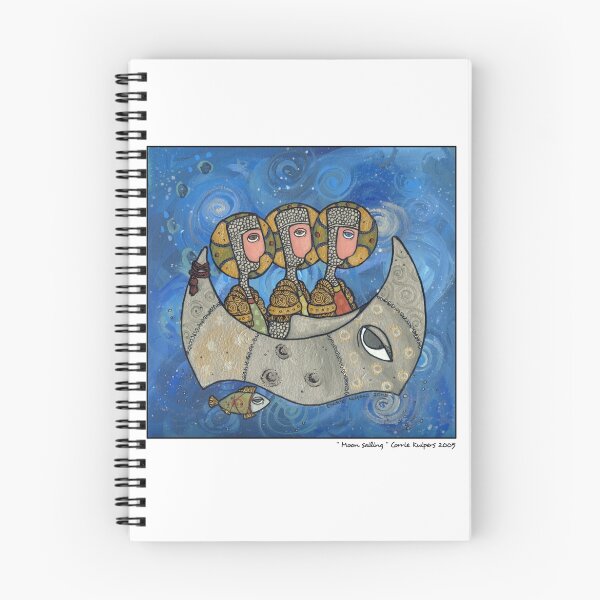 Item preview, Moon sailing designed and sold by Corrieweb.