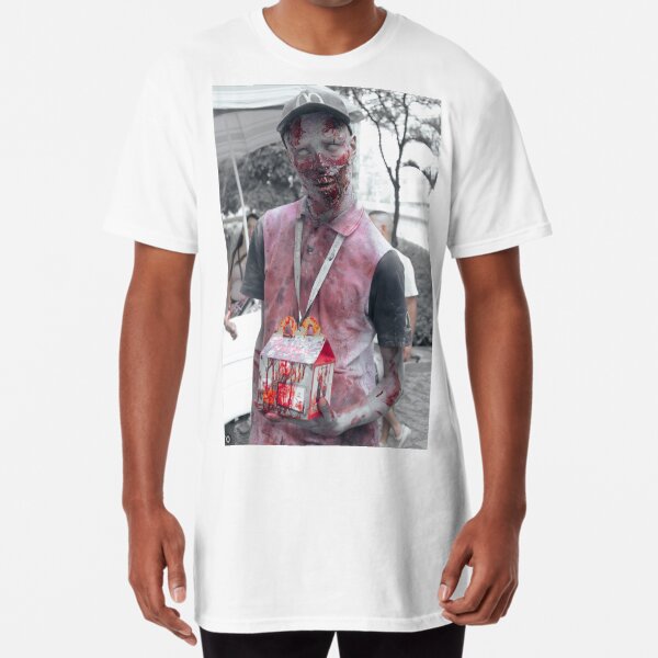 Zombie Mcdonalds Long T-Shirt