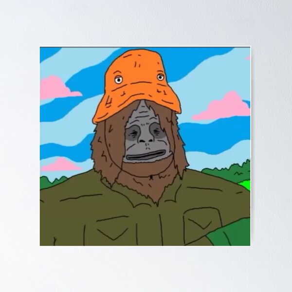 Sassy the sasquatch  Poster for Sale by SturgesC