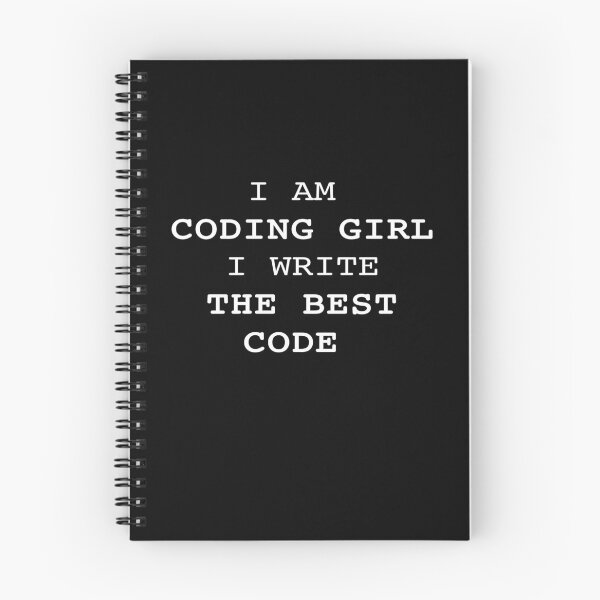 Item preview, I am CODING GIRL I write THE BEST CODE designed and sold by KeepOnCoding.