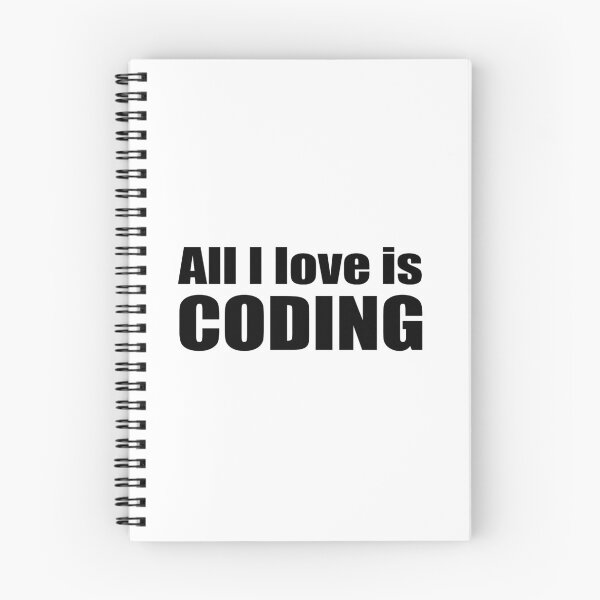 Item preview, All I love is CODING designed and sold by KeepOnCoding.