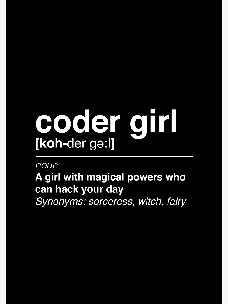 Thumbnail 3 of 3, Journal, Coder girl designed and sold by KeepOnCoding.