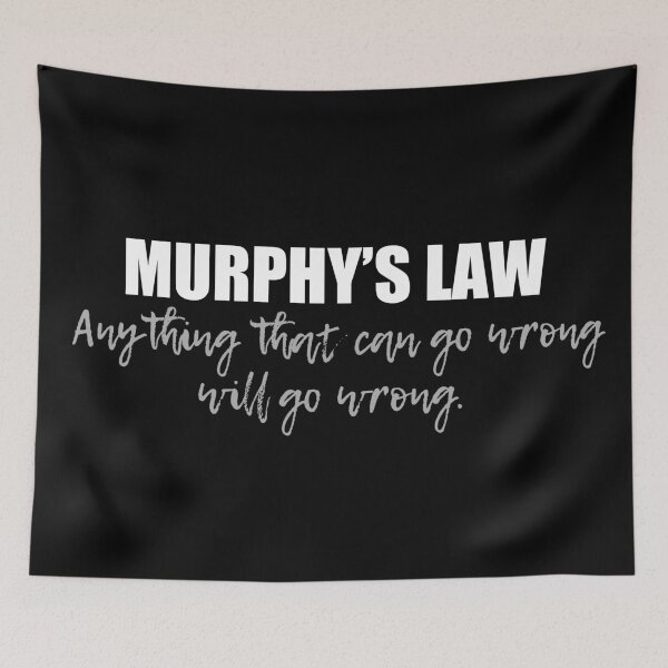 Item preview, Murphy's Law Adage Definition designed and sold by Epic Love Designs.