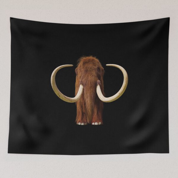 Item preview, woolly mammoth, extinct prehistoric elephant species designed and sold by DottedYeti.