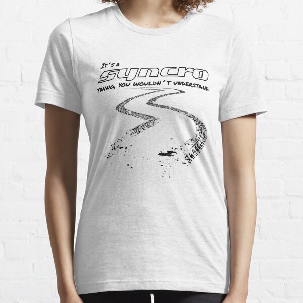 It´s a Syncro Thing... Reifenspuren B&amp;W Essential T-Shirt