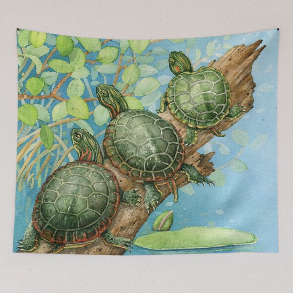 Item preview, Painted Turtles designed and sold by Tracy Lizotte Studios.