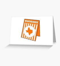 whataburger tx Greeting Card