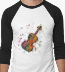 violin Men's Baseball ¾ T-Shirt