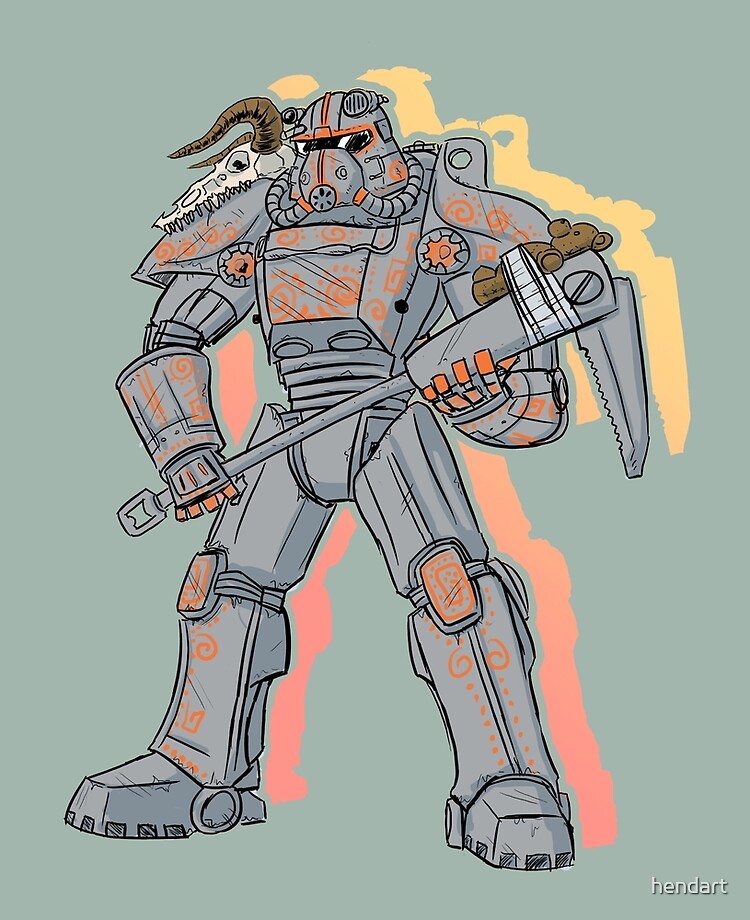 fallout 3 tribal power armor