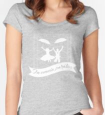 In Omnia Paratus (Bereit für alles) Tailliertes Rundhals-Shirt