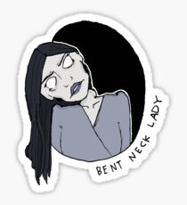 The Bent Neck Lady Sticker