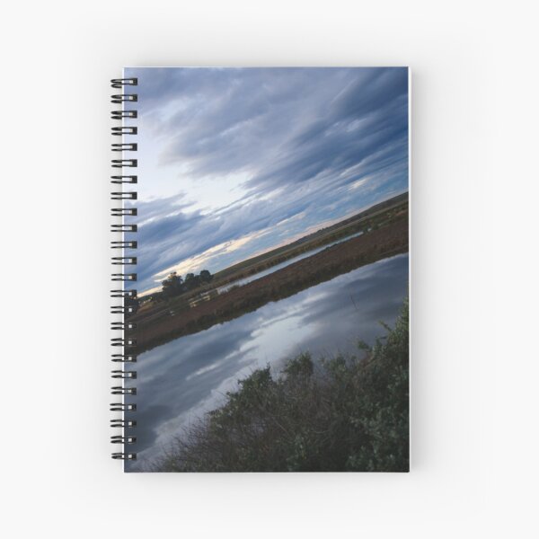 Abstract Landscape Spiral Notebook