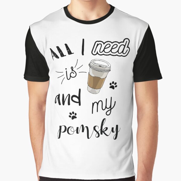 Artikel-Vorschau von Alles was ich brauche ist Kaffee und mein Pomsky / Pomsky-Besitzer / Pomsky / Pomsky-Geschenk / Pomsky-Liebhaber / Hundebesitzer, designt und verkauft von Christina Campbell.
