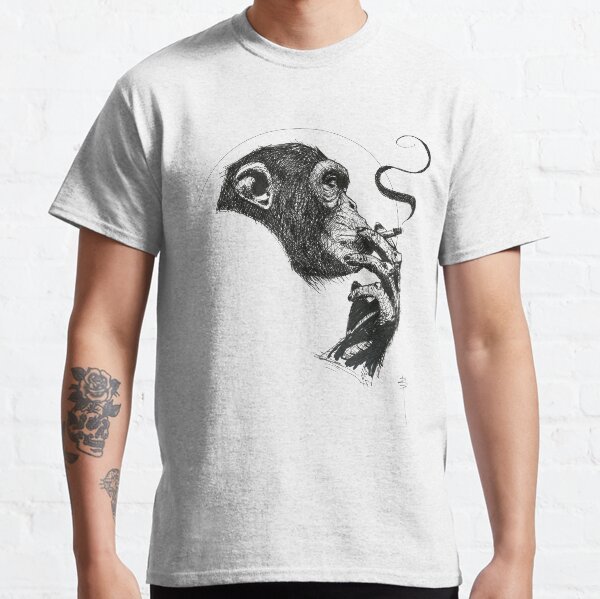 Smoke monkey T-shirt classique