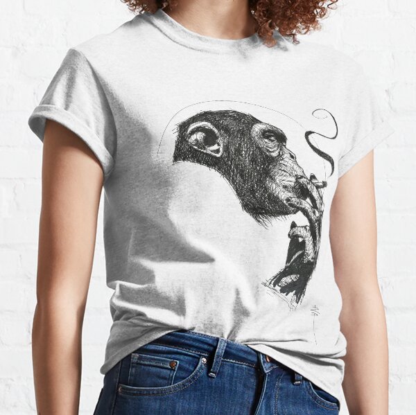 Smoke monkey T-shirt classique