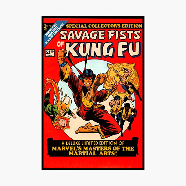 Artikel-Vorschau von Comic No 1 First Edition - Savage Fists of Kung Fu, designt und verkauft von Quentin1984.