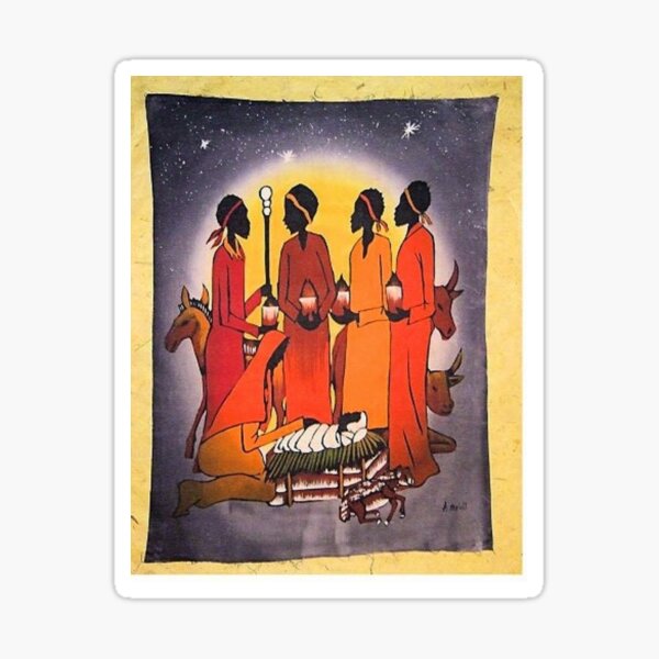 Item preview, African Christmas Nativity Scene designed and sold by RBEnt.
