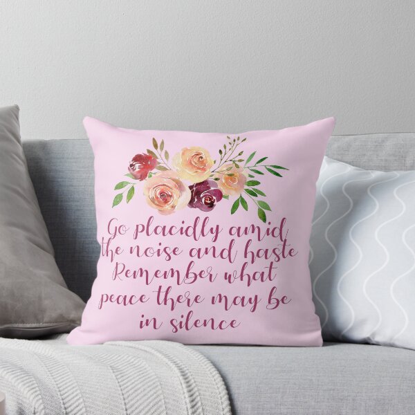 Item preview, Desiderata Poem- Go Placidly Amid the Noise designed and sold by Epic Love Designs.