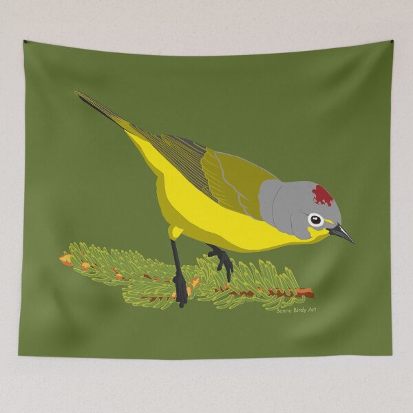 Item preview, Nashville Warbler designed and sold by BennuBirdy.
