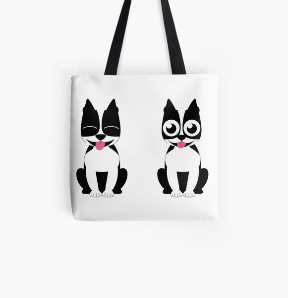 The Boston puppy scale All Over Print Tote Bag