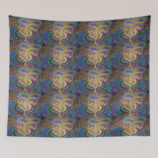 Item preview, Drawing of the opening of the root chakra and its release of energy designed and sold by VataYellowSeed.