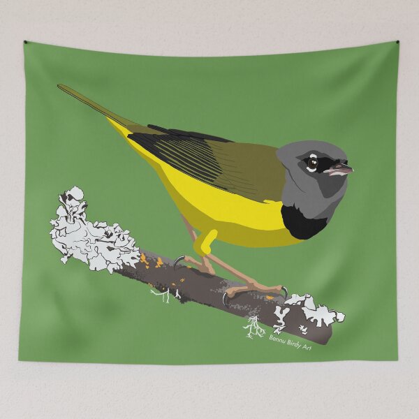 Item preview, McGillivray's Warbler designed and sold by BennuBirdy.