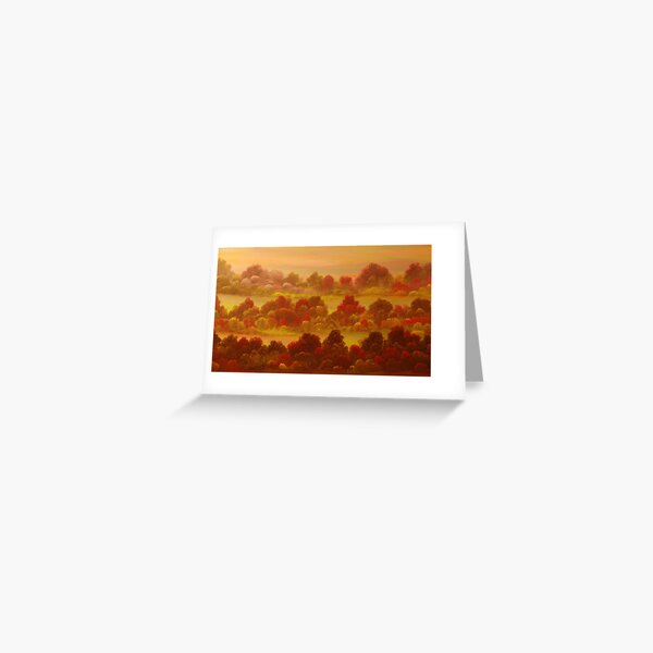 indian summer Greeting Card