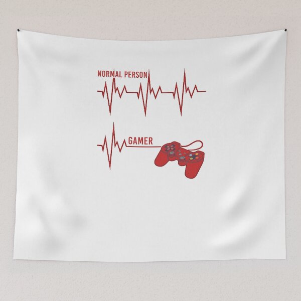 Item preview, Gamer heartbeat designed and sold by DerNerd.