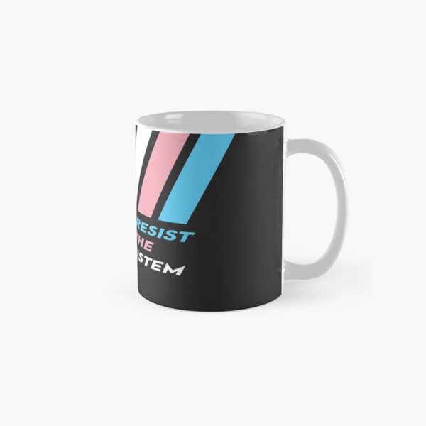 Pride Stripe: Resist The Cistem Classic Mug