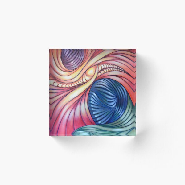 Rhythm Energized Acrylic Block