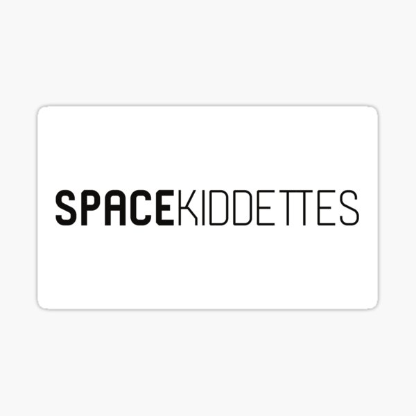 Space Kiddettes Logo Sticker
