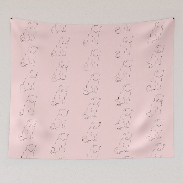 Item preview, ASCII kitten designed and sold by mothernatural.