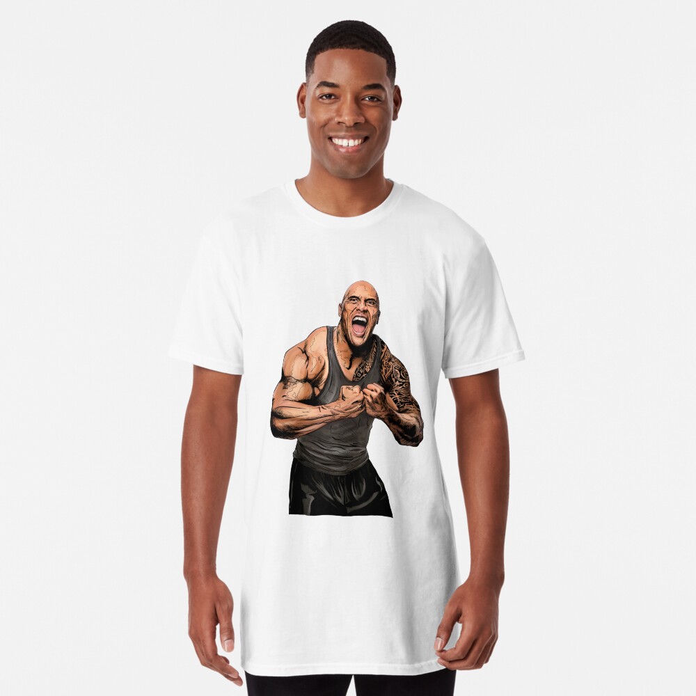 dwayne johnson t shirt brand