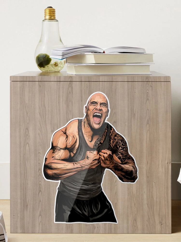 Rock Dwayne Sticker – Rock Dwayne Dwayne Johnson – Otkrivajte i