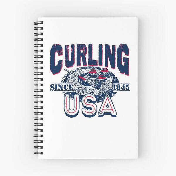 Item preview, Curling USA Since 1845 designed and sold by MudgeStudios.