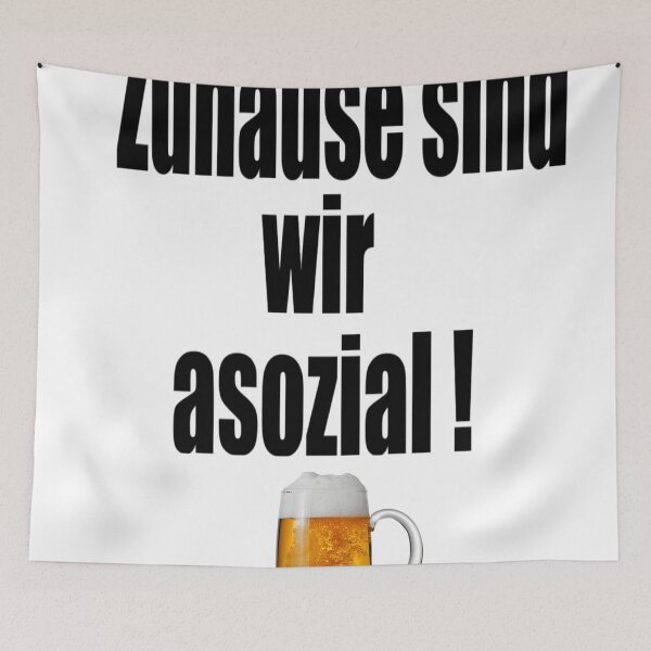 Item preview, At home we are asocial! designed and sold by NT99.