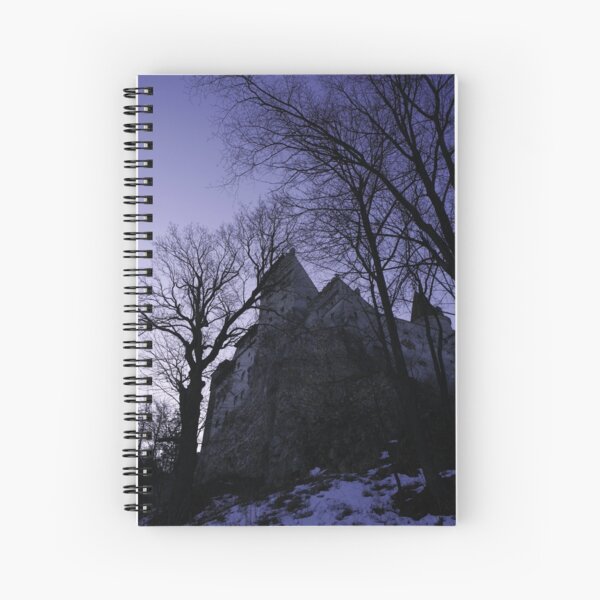 The Bran Castle...Transilvania Spiral Notebook