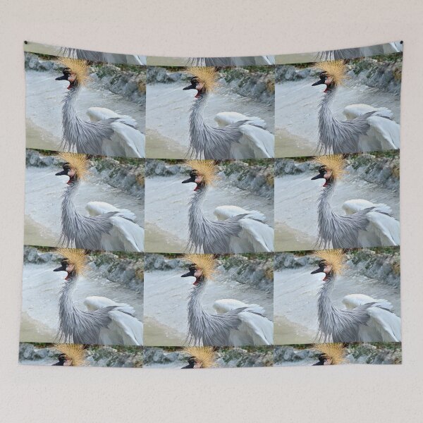 Item preview, Crowned Crane, Uganda's Mascot designed and sold by 2CrabbySisters.