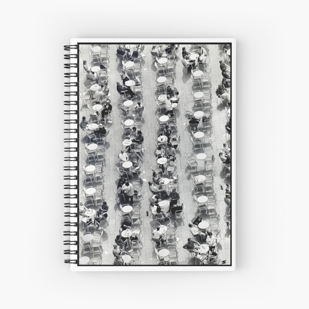 Coffee Drops Spiral Notebook